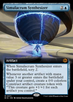 Simulacrum Synthesizer Outlaws of Thunder Junction- The Big Score Bordless